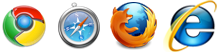 Tested and supported in Chrome, Safari, and Firefox